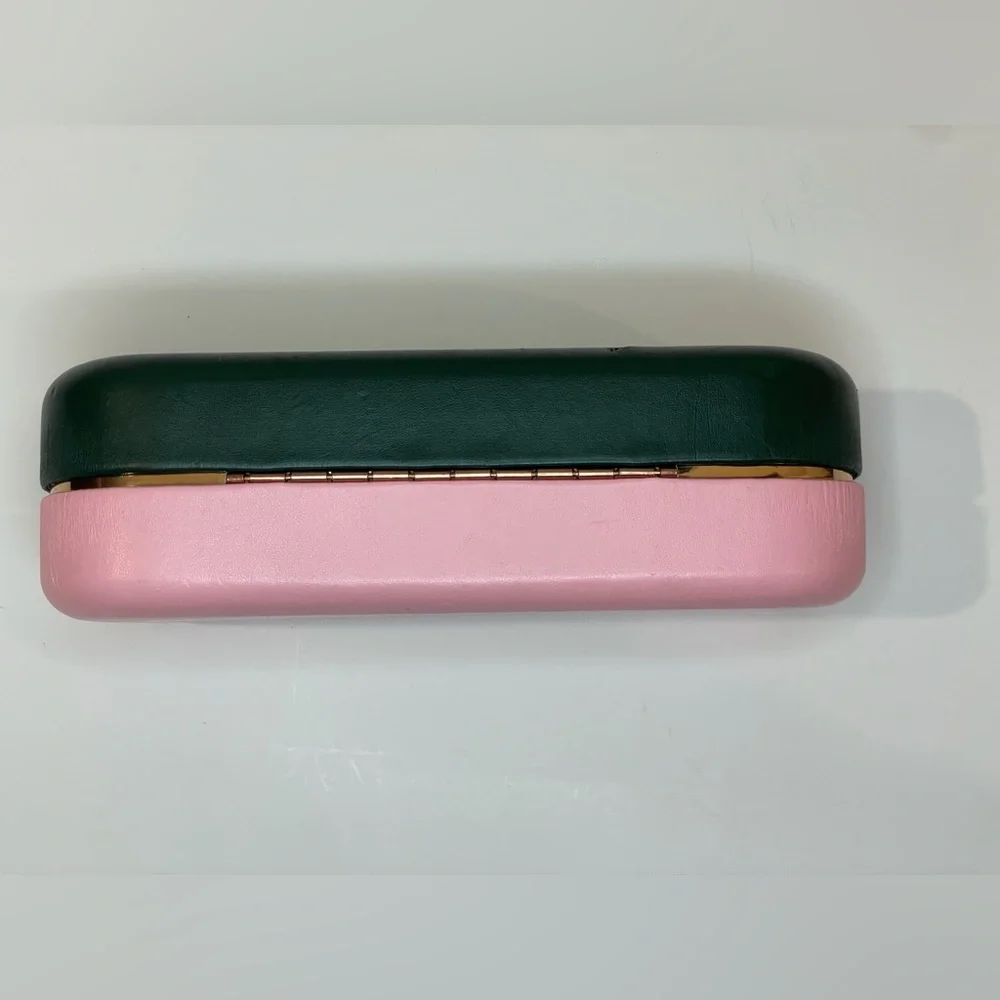 Kate Spade‎ Women’s Green and Pink Sunglasses Eyeglasses Case